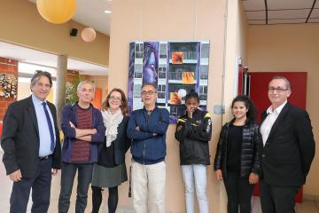 Vernissage de l'exposition Vébé à Cantepau