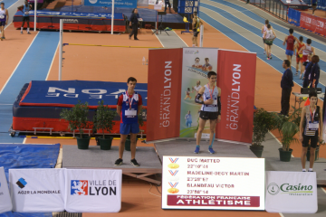 C’est sa première médaille en championnat de France et c’est également première médaille du club en 2018. Bravo à lui !