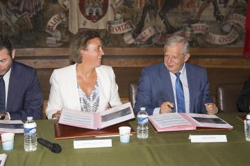 Un engagement officialisé pour dynamiser le centre-ville