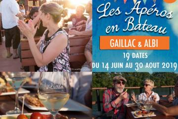 Apero en bateau