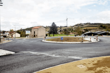 Un nouveau giratoire route de Castres