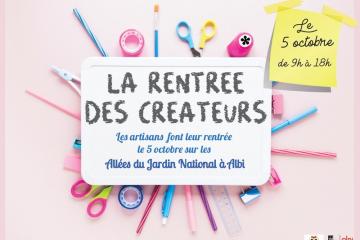 La rentrée des créateurs