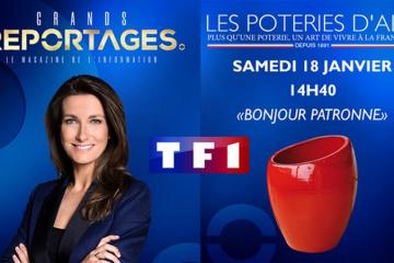 Scoop : Grand Reportage TF1 sur Les Poteries d'Albi 