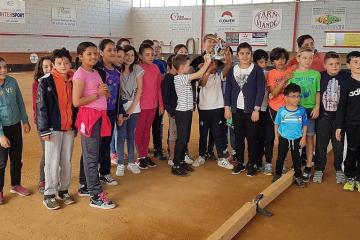 Rencontre inter scolaire sport-boules  gym