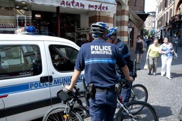 La police municipale, des rondes en centre ville