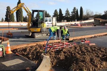 Travaux parking Pratgraussals