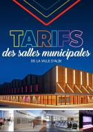 Tarifs des salles municipales ville Albi