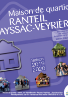 Maison de quartier Rayssac saison 2019 2020