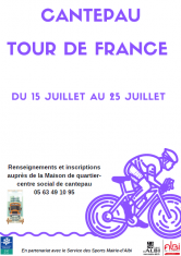 Cantepau et le Tour de France