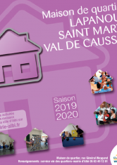 Maison de quartier Lapanouse saison 2019 2020