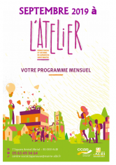 L'Atelier centre social Lapanouse mois de septembre 2019
