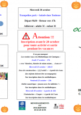Programme Cantepau Octobre 2019