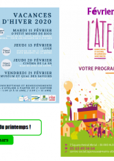 L'Atelier centre social Lapanouse mois de février 2020 