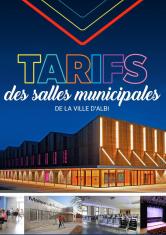 Tarifs des salles municipales ville Albi