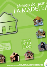Maison de quartier Madeleine saison 2019 2020
